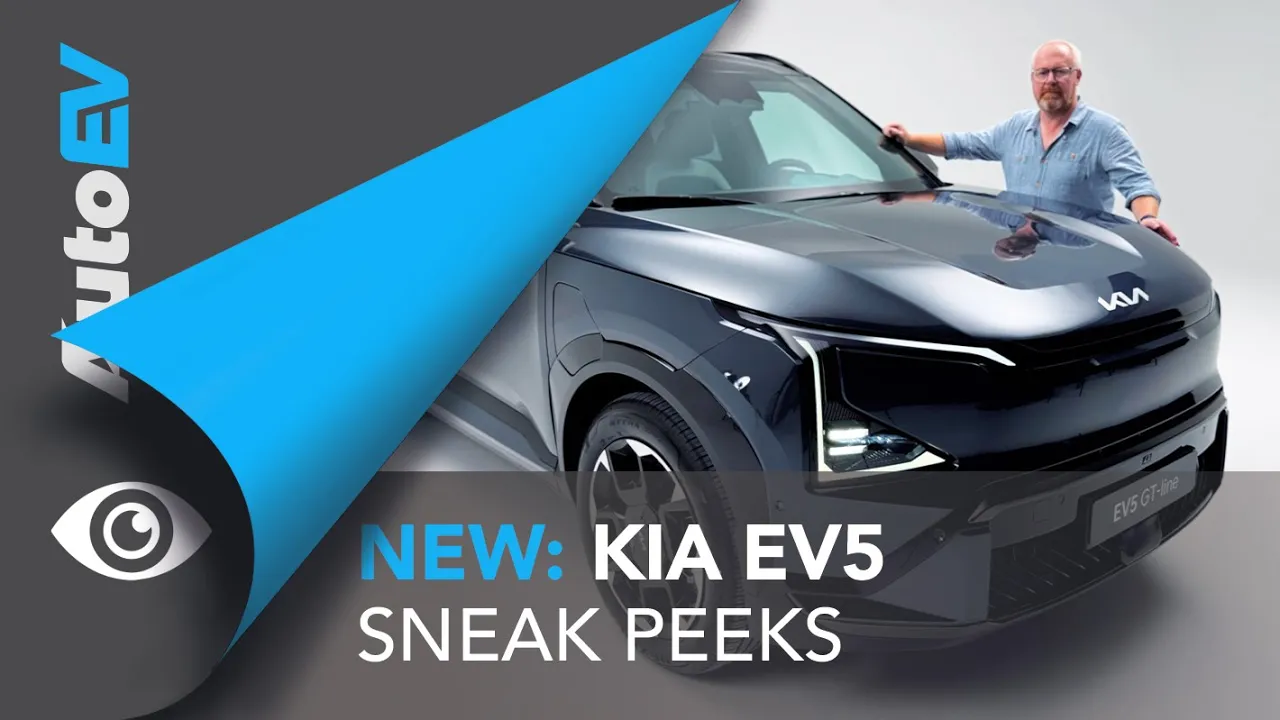 Sneak Peek - Kia EV5 - All the details of Kia's next big blockbuster!