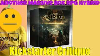 Lands of Evershade Kickstarter Critique Review *Awaken Realms launching on Thursday!?*