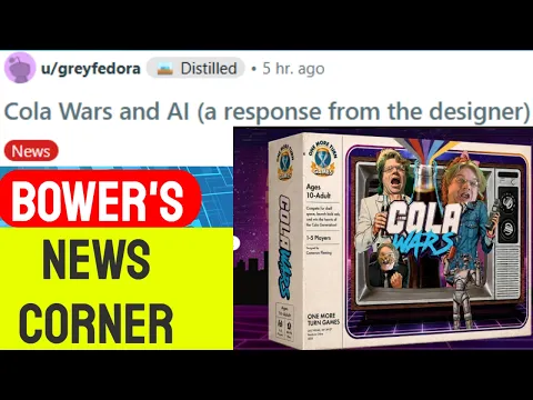 Cola Wars and AI (a response from the designer) - Bower Rides The News