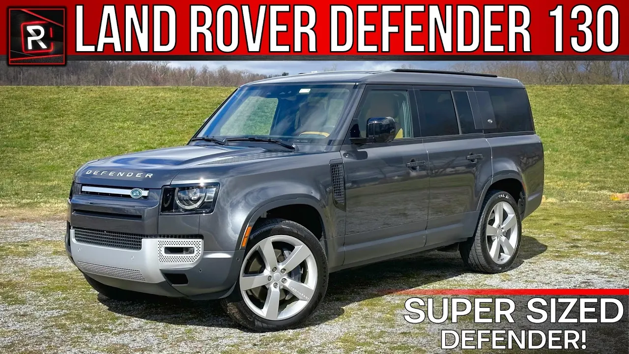 The 2023 Land Rover Defender 130 First Edition Is An Extra Long Rugged Family SUV