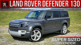The 2023 Land Rover Defender 130 First Edition Is An Extra Long Rugged Family SUV