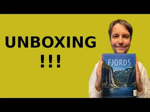 Fjords - Unboxing