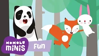 MOMOLU MINIS - Let's Play Tag! 😄| Fun Cartoon for Kids MOMOLU MINIS - Let's Play Tag! 😄| Fun Cartoon for Kids