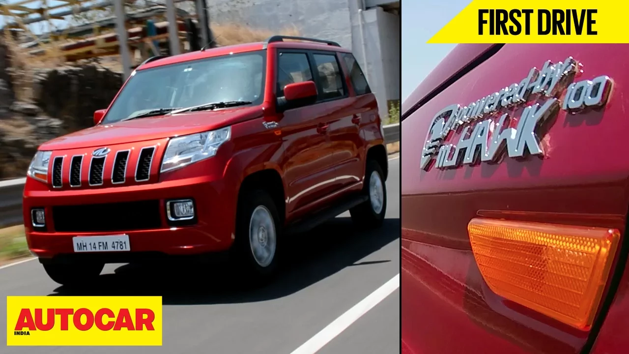 Mahindra TUV300 mHawk100 | First Drive | Autocar India