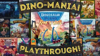 Dinosaur Island: Rawr 'N Write - Playthrough!
