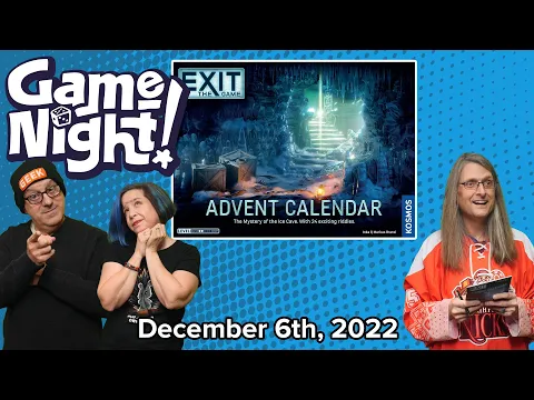 GameNight! 24 Days of Advent - Exit: The Game – Advent Calendar: The Mystery of the Ice Cave Dec. 6