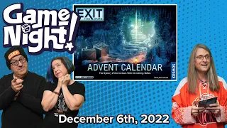 GameNight! 24 Days of Advent - Exit: The Game – Advent Calendar: The Mystery of the Ice Cave Dec. 6