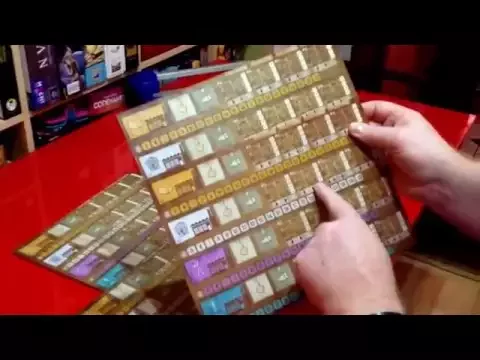 Arkwright replacement foils for player boards ~ what's in the box? with biffta