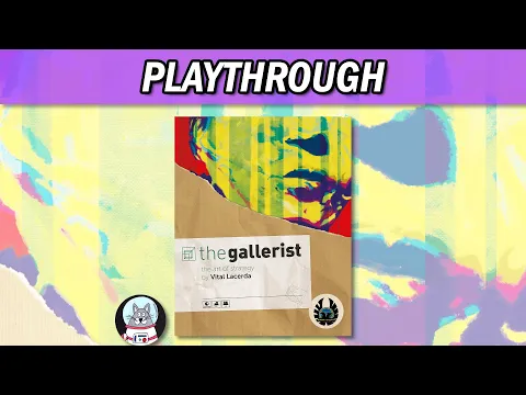 The Gallerist - Solo Playthrough