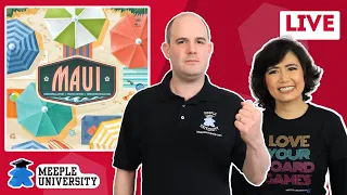 Maui -  LIVE Playthrough Board Game & Giveaway