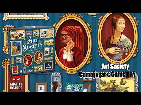 Art Society (Devir) - Como Jogar e Gameplay