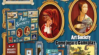 Art Society (Devir) - Como Jogar e Gameplay