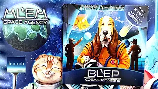 BLEP Promo for MLEM: Space Agency Board Game | Unboxing (No Talking)