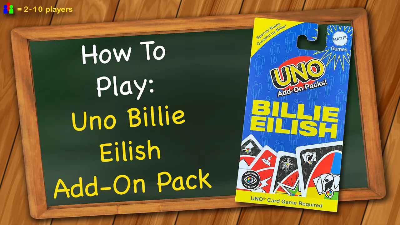 How to play Uno Billie Eilish Add-On Pack