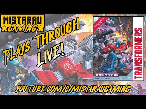 Mista Rau Gaming LIVE! Transformers DBG: War on Cybertron