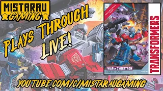 Mista Rau Gaming LIVE! Transformers DBG: War on Cybertron