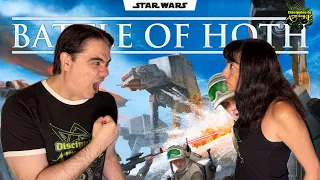 PARTIDA a La Batalla de Hoth. Juego de mesa de Star Wars