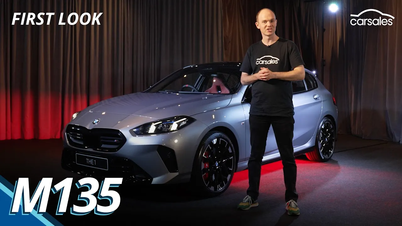 2025 BMW M135 Walkround | New BMW M135 hot hatch scores big tech and equipment lift