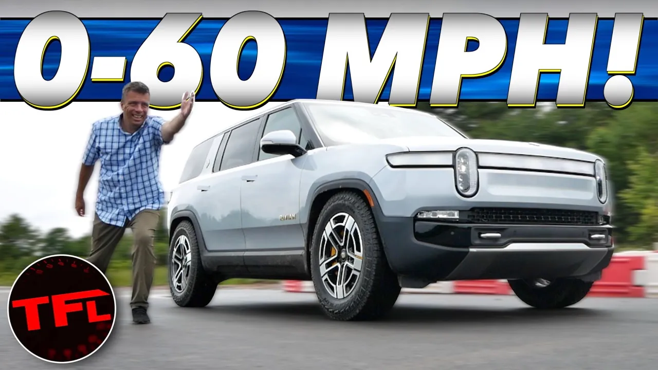 The New Rivian R1S SUV Is So Freaking Fast It Took My Breath Away!