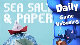 Sea Salt & Paper - Daily Game Unboxing