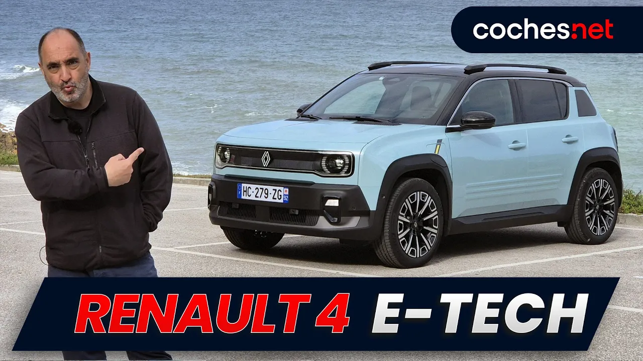 Renault 4 E-Tech 2025 100% eléctrico | Primera prueba / Test / Review en español | coches.net