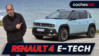 Renault 4 E-Tech 2025 100% eléctrico | Primera prueba / Test / Review en español | coches.net