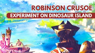 Experiment on Dinosaur Island Scenario | Robinson Crusoe | Solo Board Game Playthrough