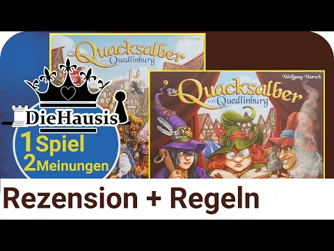 Die Quacksalber von Quedlinburg + Die Kräuterhexen Erweiterung (Review /Meinung)