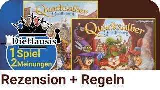 Die Quacksalber von Quedlinburg + Die Kräuterhexen Erweiterung (Review /Meinung)