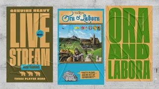 Ora et Labora (Revisited) -  3p Play-through, & Roundtable Discussion by Heavy Cardboard