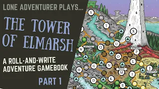 The Tower of Elmarsh | A roll-and-write adventure gamebook | Part 1