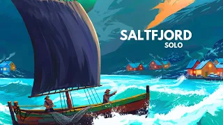 Saltfjord | Solo Board Game Tutorial and Playthrough