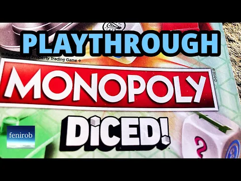 Monopoly DICED! Board Game | Playthrough