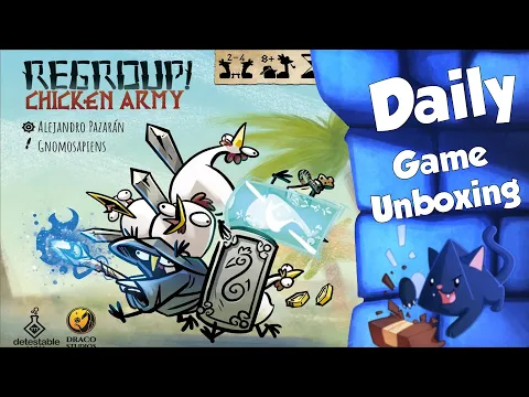 Regroup Chicken Army Daily Game Unboxing