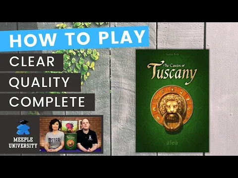 The Castles of Tuscany board game - How to Play