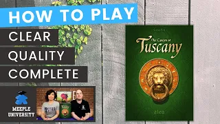 The Castles of Tuscany board game - How to Play