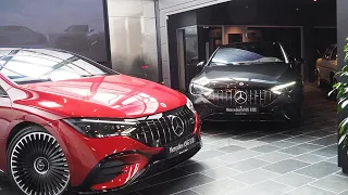Avslørt! Mercedes EQE for første gang i Norge