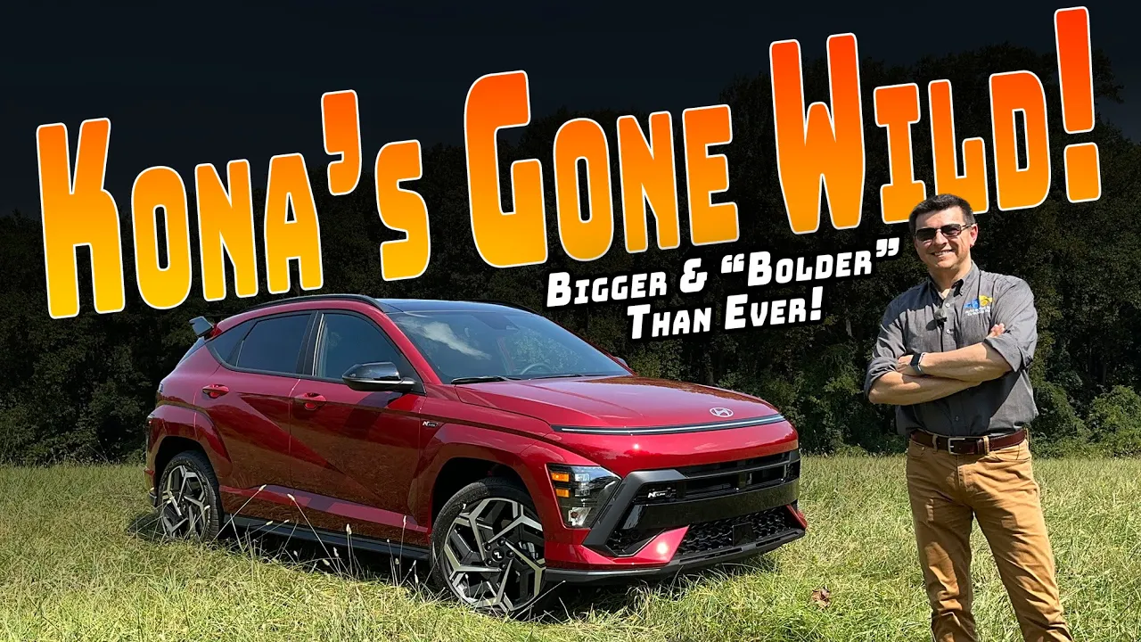 The 2024 Hyundai Kona Is Bigger, Better, and Styled To Polarize