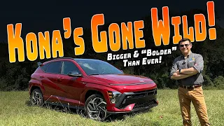 The 2024 Hyundai Kona Is Bigger, Better, and Styled To Polarize