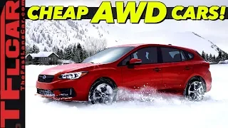 Budget AWD Traction - These Are The Top 10 Cheapest All-Wheel-Drive Cars You Can Buy!