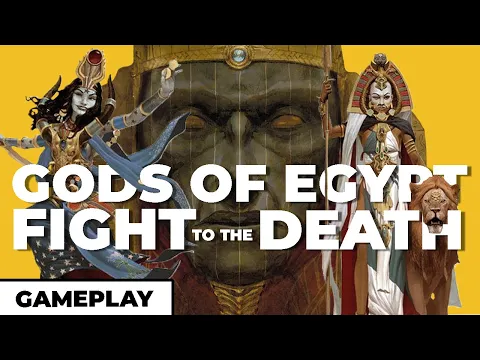 The Cost of Devotion - Ankh: Gods of Egypt - Gameplay with @BoardGameCo and Shira