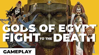 The Cost of Devotion - Ankh: Gods of Egypt - Gameplay with @BoardGameCo and Shira