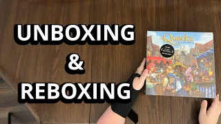 The Quacks of Quedlinburg Board Game - What's Inside the box? - Unboxing & Reboxing