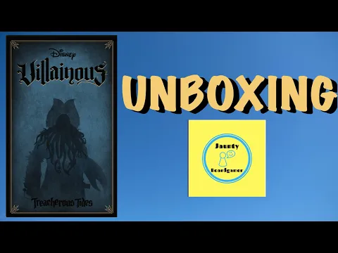 Disney Villainous: Treacherous Tides - UNBOXING