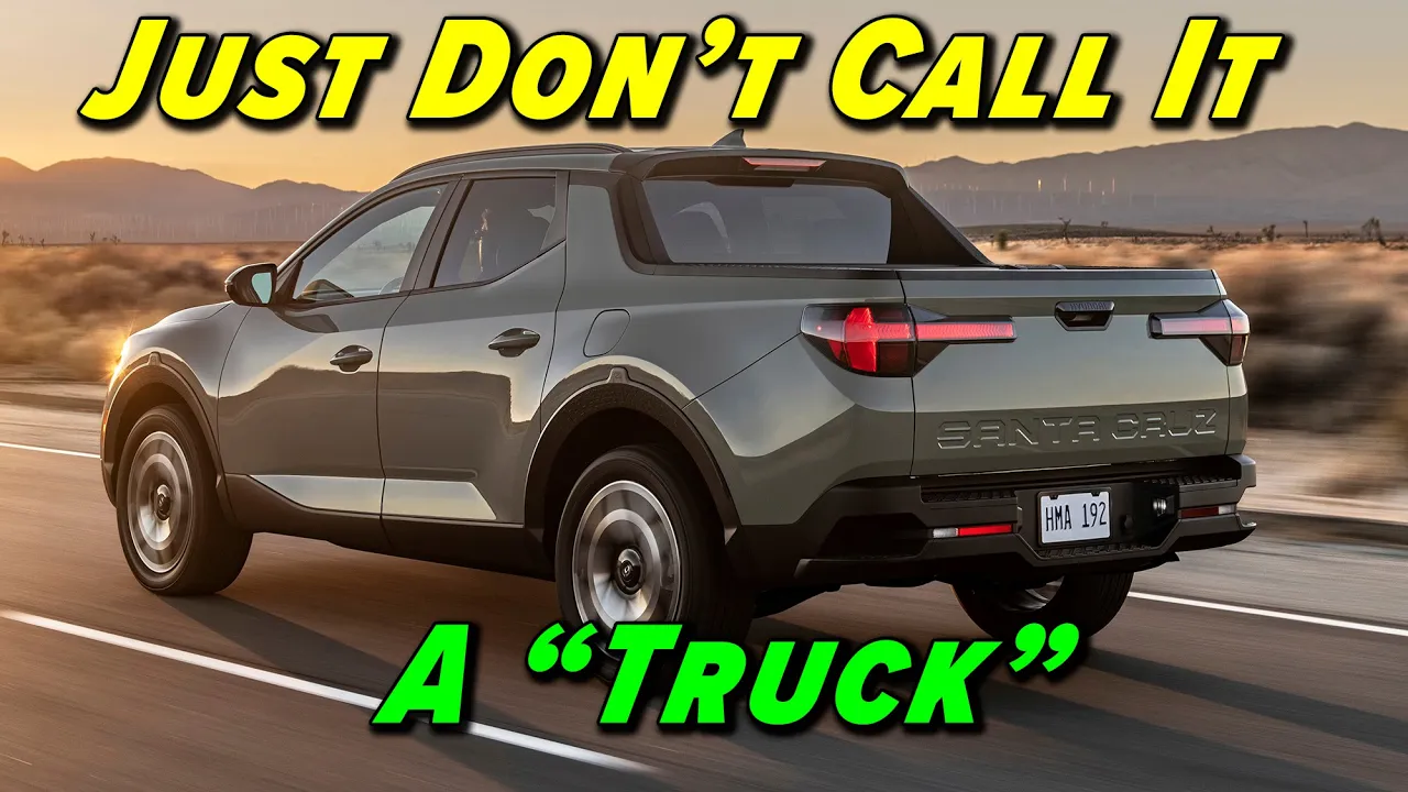 The Compact Truck Is Back | 2022 Hyundai Santa Cruz