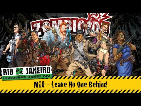 Zombicide 2nd Edition: Rio Z Janeiro Campaign (Mission M10) Board Game Gameplay