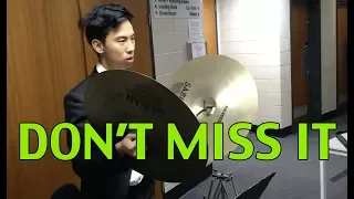 Life as a Percussionist.