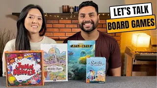 Let's Talk Board Games #33 - Castle Combo, Middle Ages, Junk Drawer, Finding Atlantis