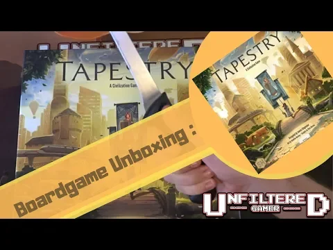 Tapestry - Board Game Unboxing
