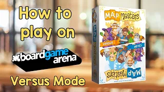 How to Play Map Master – Versus Mode on BGA